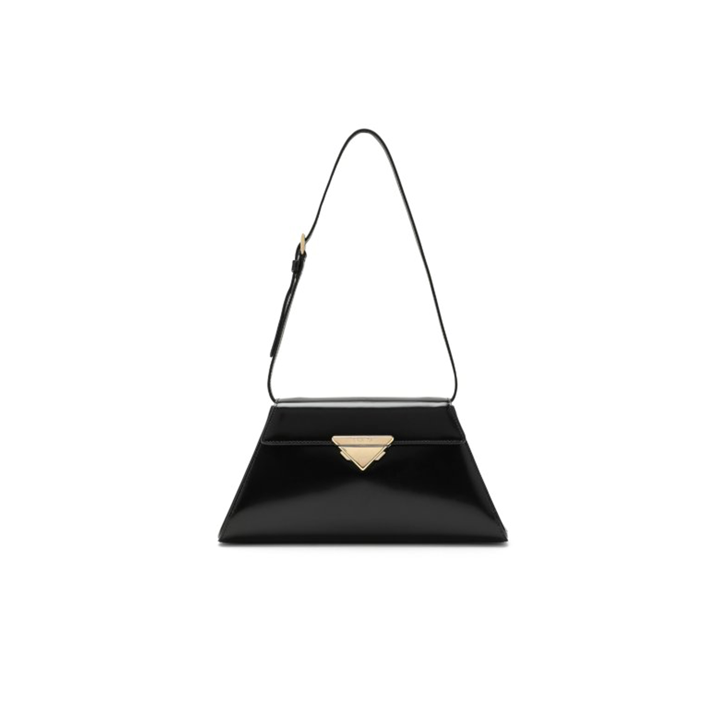 Pra*a brushed leather handbag 1bd343 (28.5*14*7cm)